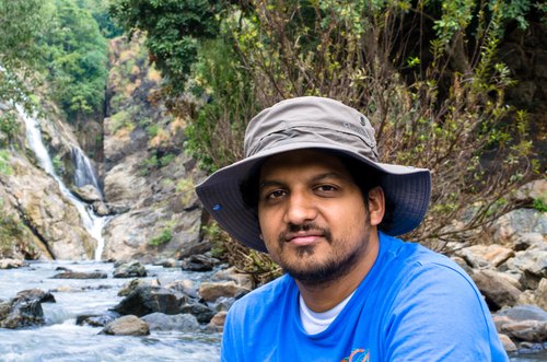 Azar beside the greenery, Shivanasamudra, Karnataka