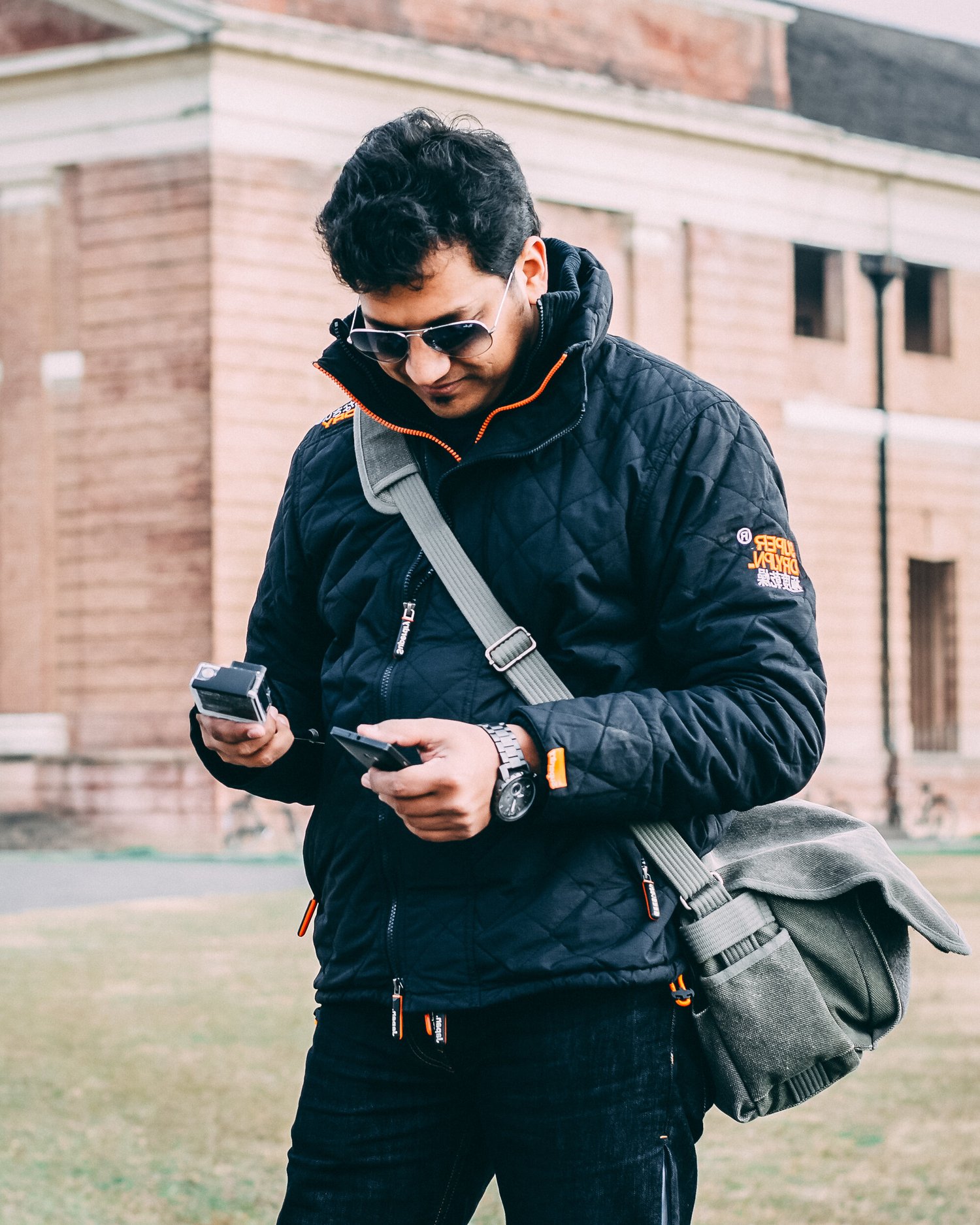 Azar Jindal with his camera