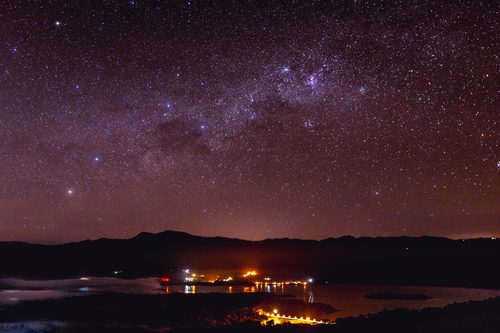 Milky Way over the campground, Arenal, Costa Rica