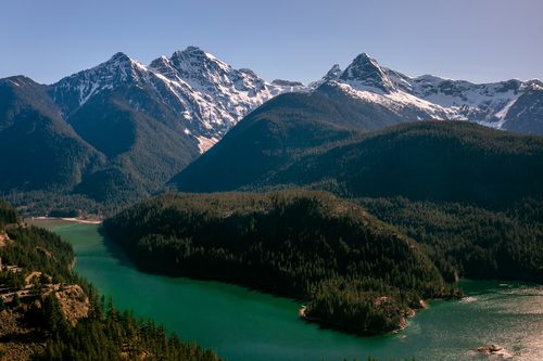 Diablo Lake and the North Cascades, Washington