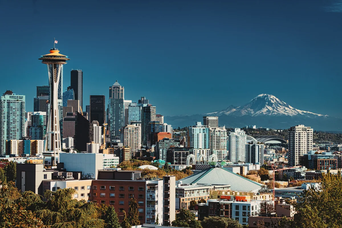 Seattle skyline from Queen Anne, Washington