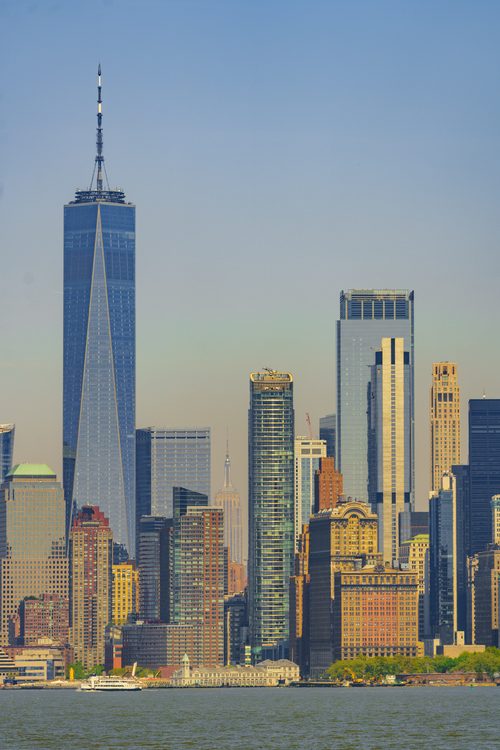Lower Manhattan from Brooklyn, New York City, New York