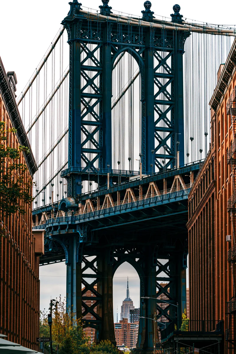 Manhattan Bridge from Dumbo, New York City, New York