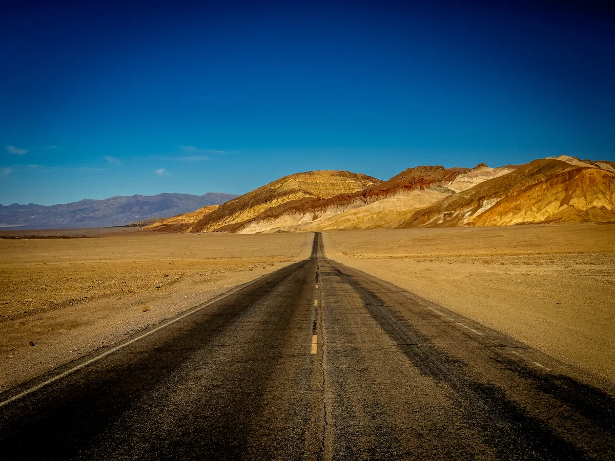 Badwater Road, Furnace Creek, California, Death Valley