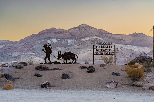 Welcome to Beatty, gateway to Death Valley, Nevada