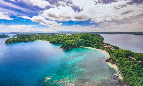Playa Virador from above, Liberia, Costa Rica