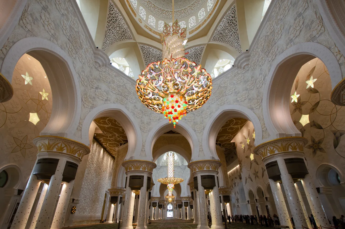 Sheikh Zayed Grand Mosque, Abu Dhabi, United Arab Emirates