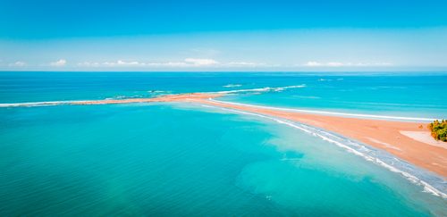 Coastline, Bahía Ballena, Costa Rica