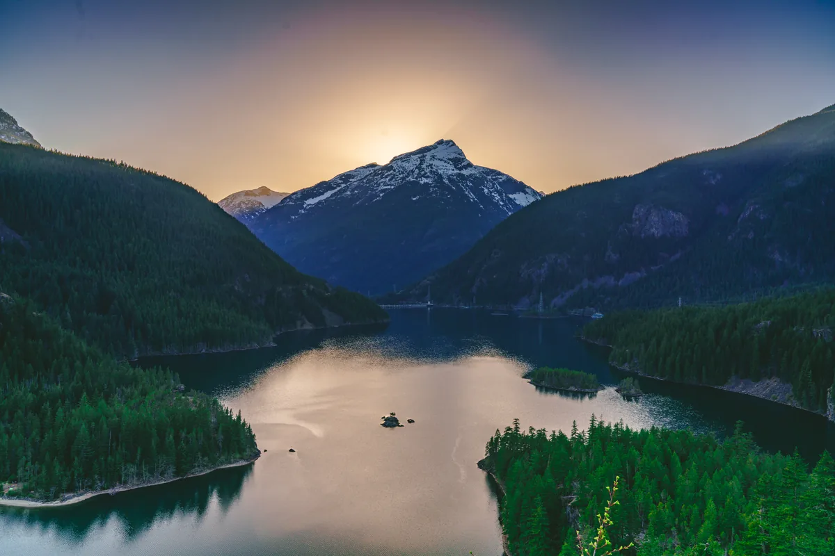 Diablo Lake Vista Point, Diablo, Washington, North Cascades National Park