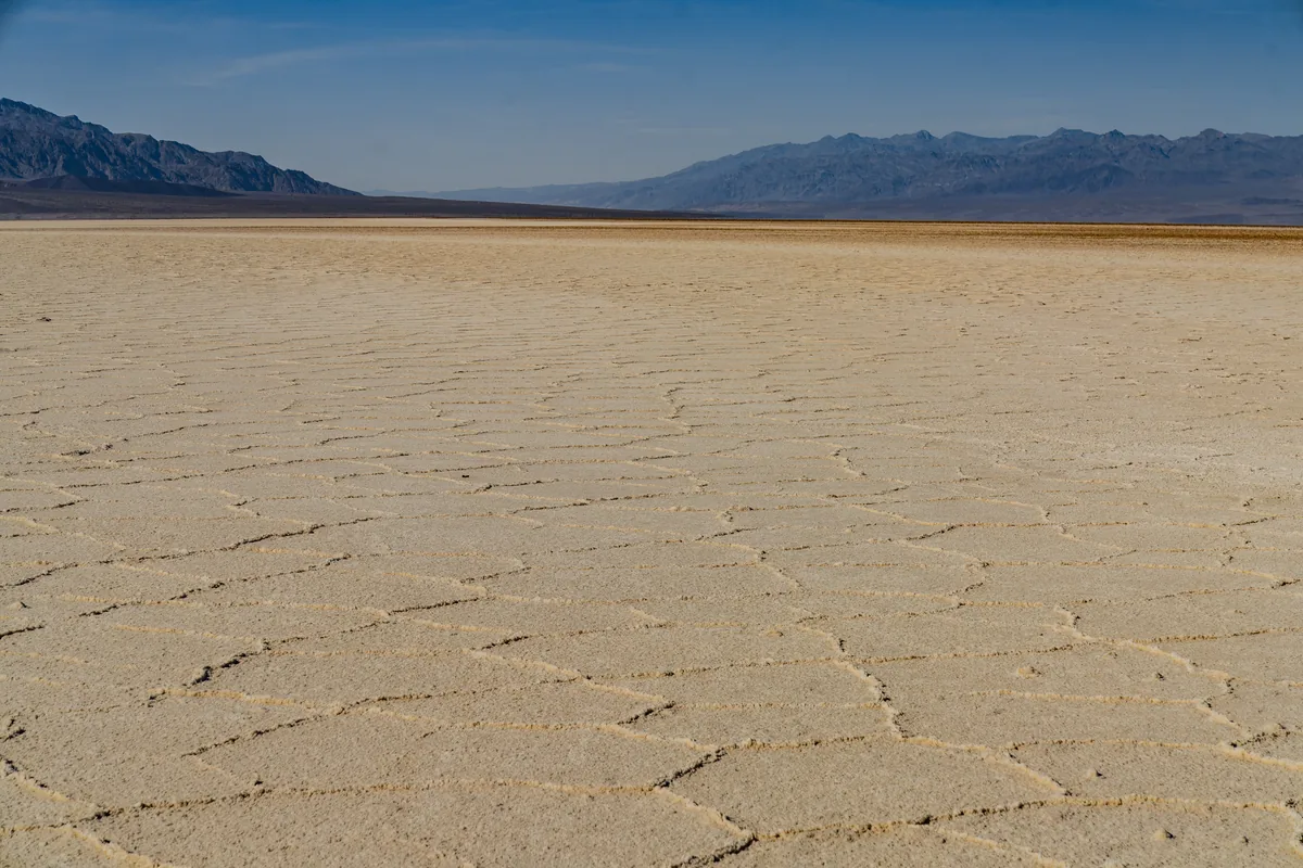 Salt flats, Death Valley, California