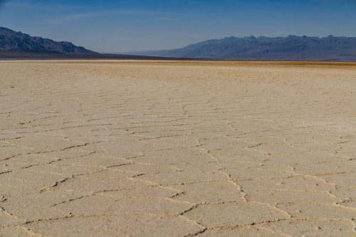 Salt flats, Death Valley, California
